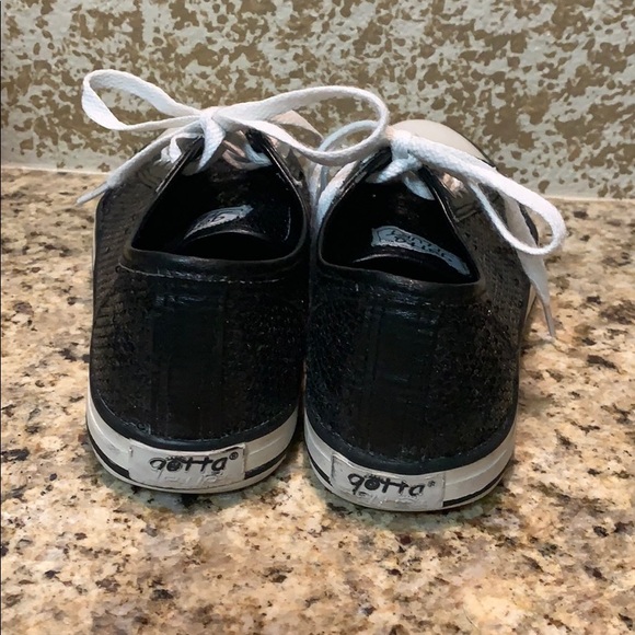 Black sequence shoes - Picture 4 of 5